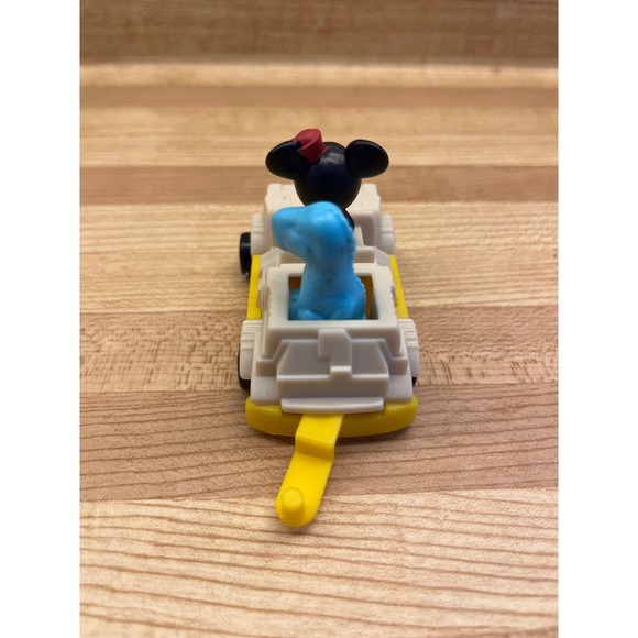 McDonalds Runaway Rail Minnie Mouse Dinosaur Attraction Toy 2020 4" Walt Disney - Picture 3 of 5